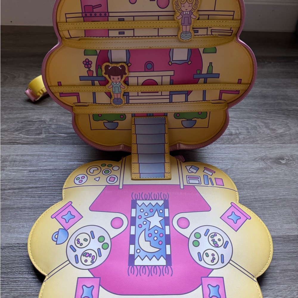 Loungefly Polly Pocket Compact Playset Mini Backpack with Tags